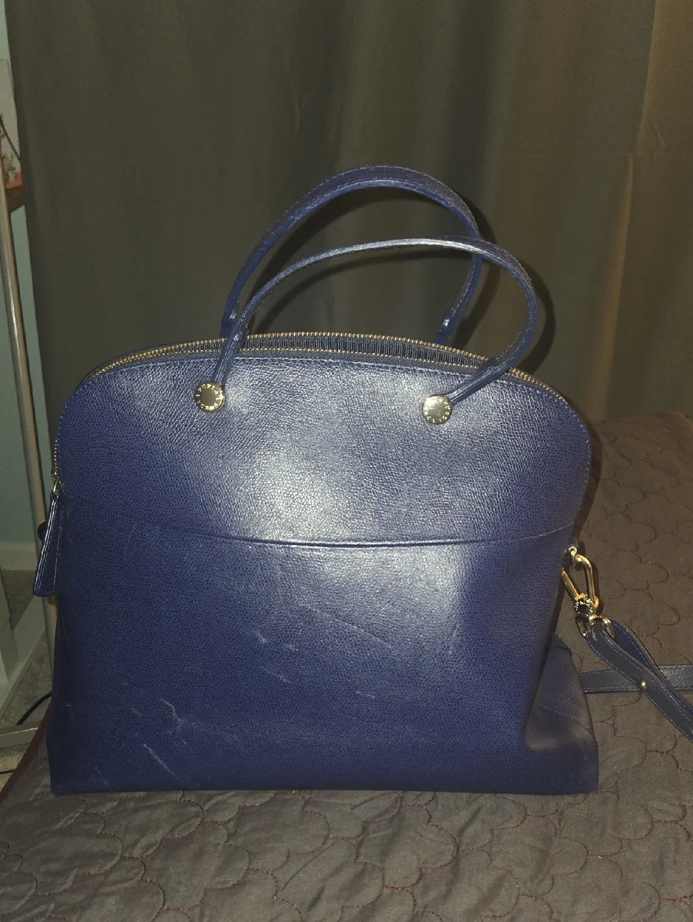🖤 Furla Black Pebbled Leather Satchel/Crossbody -Open To Reasonable Offers 🖤